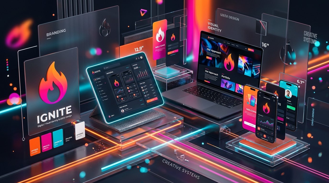 Branding, Identidad Visual & UX/UI Branding, Identidad Visual & UX/UI